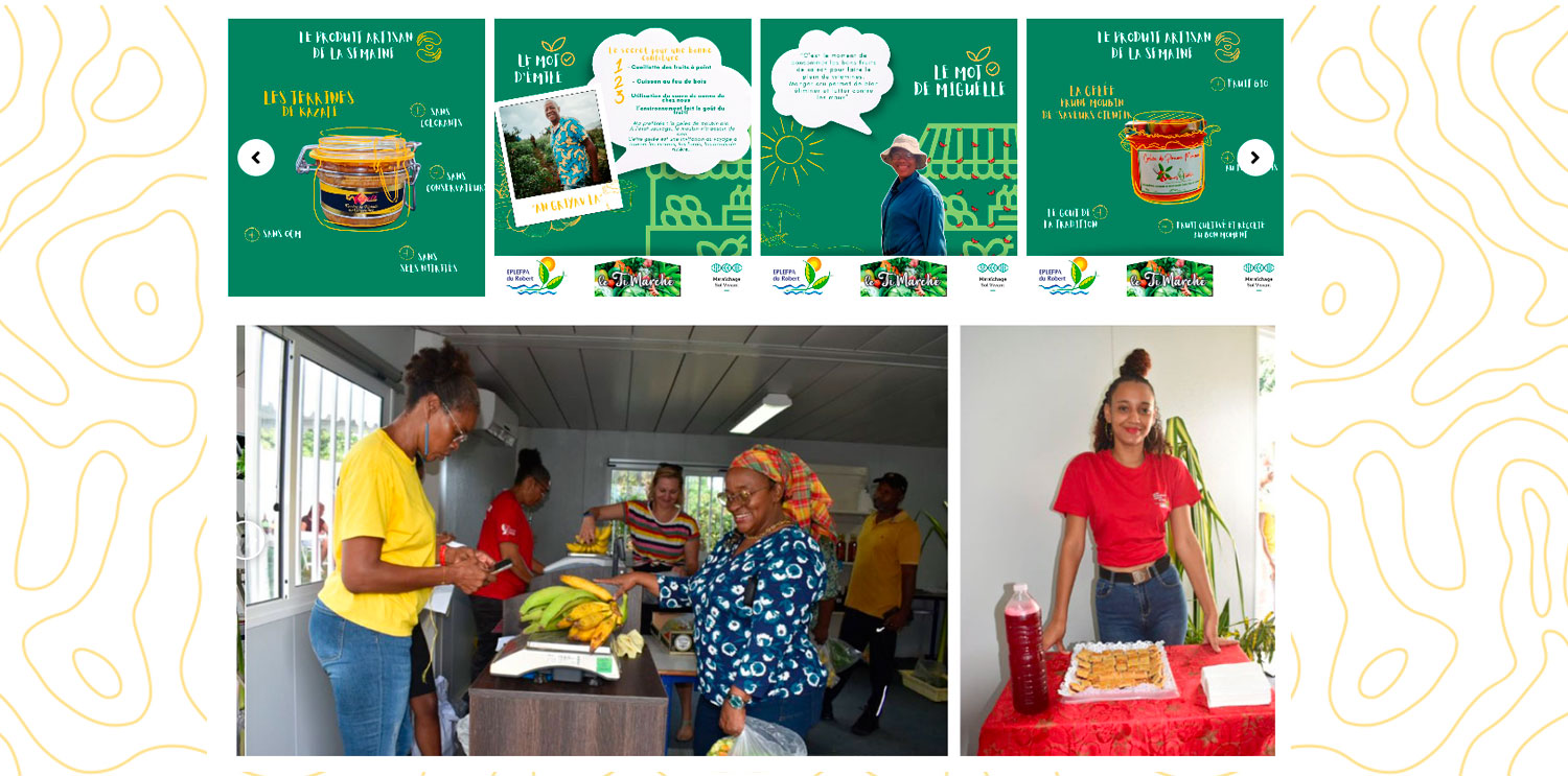 Refonte du site agro campus atlantique en Martinique