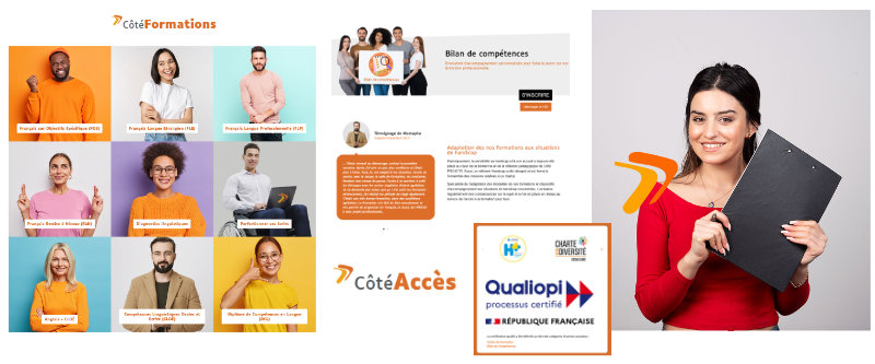 Refonte du site WordPress Côté Projets à Lyon