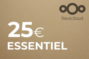 Offre Nextcloud ESSENTIEL 5 utilisateurs