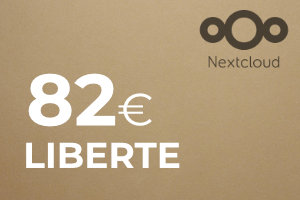 Offre Nextcloud LIBERTE 20 utilisateurs