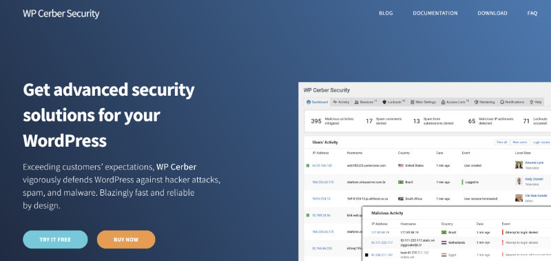 7 plugins indispensables pour un site WordPress - Cerber Security
